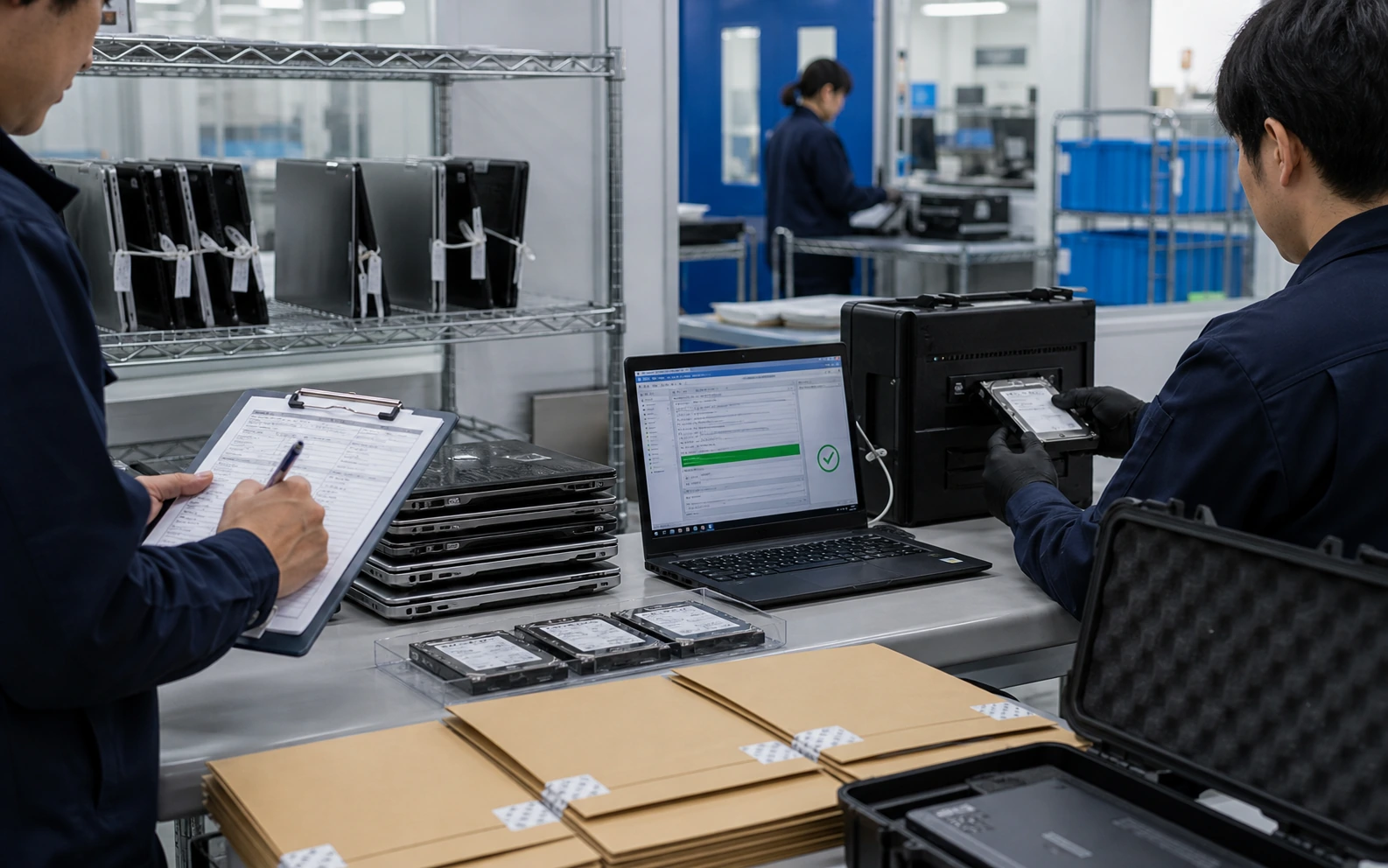 Secure device disposal, data wiping, and evidence workflow in Japan